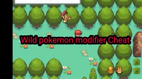 firered wild pokemon modifier|pokemon fire red cheats wild modifier.